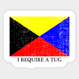 Wicked Decent Tug Required Sticker